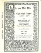 La la Hö Hö : For SAAB Records, Viols Or Other Instruments / arr. Joseph A. Loux, Jr.