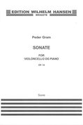 Sonate, Op. 14 : For Violoncello Og Piano.
