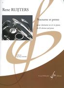 Nocturne Et Presto : Pour Clarinette Et Piano.
