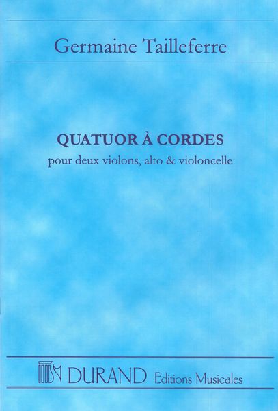 Quatuor A Cordes.