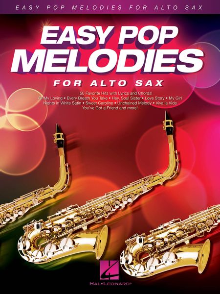 Easy Pop Melodies : For Alto Sax.