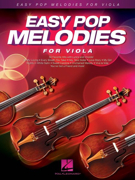 Easy Pop Melodies : For Viola.