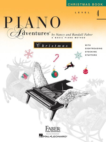 Piano Adventures, Christmas Book : Level 4.