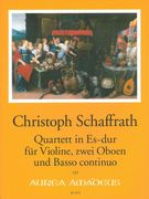 Quartett In Es-Dur : Für Violine, Zwei Oboen und Basso Continuo / edited by Yvonne Morgan.