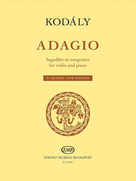 Adagio : For Violin and Piano - New Edition.