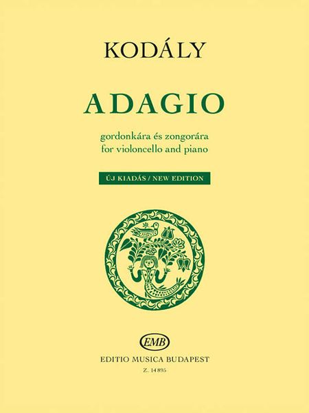 Adagio : For Violoncello and Piano - New Edition.