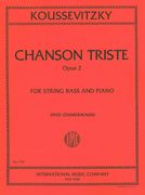Chanson Triste, Op. 2 : For String Bass and Piano / edited by Fred Zimmermann.