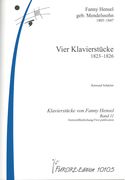 Vier Klavierstücke (1823-1826) / edited by Raimund Schächer.