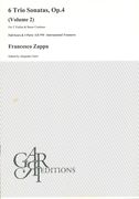 6 Trio Sonatas, Op. 4, Vol. 2 : For 2 Violins and Basso Continuo / edited by Alejandro Garri.