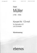 Konzert Nr. 1 D-Moll : Für Klarinette In B und Orchester - Piano reduction.