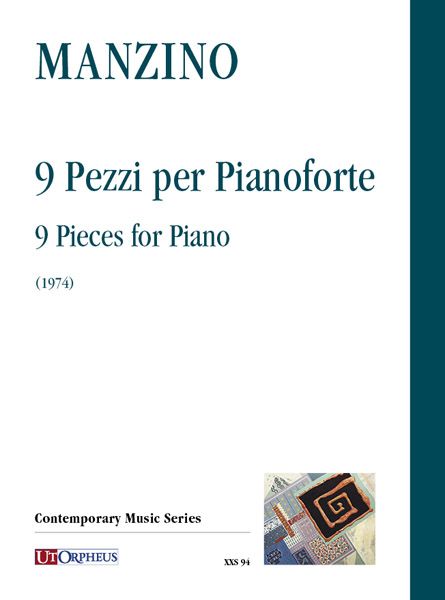 9 Pezzi : Per Pianoforte (1974) / edited by Italo Vescovo.