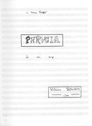 Phrygia : For Solo Harp (1966).
