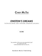 Einstein's Dreams : For Flute, Clarinet, Violin, Violoncello Vibraphone and Piano (1996).