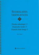 Suomalaisia Yksinlauluja = Finnish Solo Songs, Book 2 : Alto/Basso.