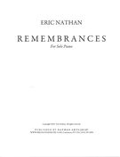 Remembrances : For Solo Piano.