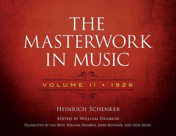 Masterwork In Music, Vol. 2 : 1926 / edited by William Drabkin.
