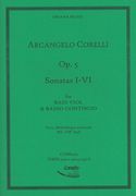 Sonatas I-VI, Op. 5 : Für Bass Viol & Basso Continuo / Ed. Richard Carter & Johanna Valencia.