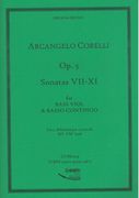 Sonatas VII-XI, Op. 5 : Für Bass Viol & Basso Continuo / Ed. Richard Carter & Johanna Valencia.