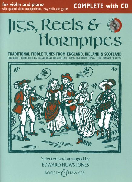 Jigs, Reels and Hornpipes : For Violin and Piano / Selected and arranged by Edward Huws Jones.