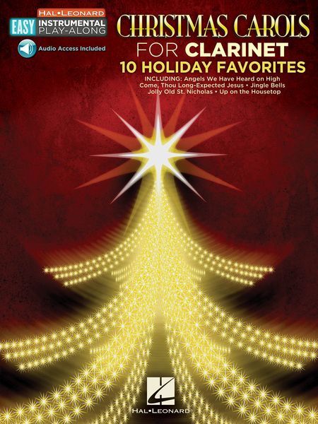 Christmas Carols For Clarinet : 10 Holiday Favorites.
