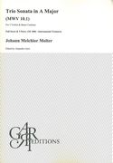 Trio Sonata In A Major (Mwv 10.1) : For 2 Violins and Basso Continuo / edited by Alejandro Garri.