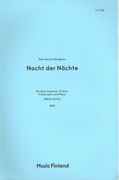 Nacht der Nächte : Für Zwei Soprane, Violine, Violoncello und Piano (2001).