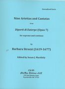 Nine Ariettas and Cantatas From Diporti Di Euterpe (Opus 7) : For Soprano and Continuo.