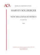 New Millenium Memo I : For Solo Flute (2000).
