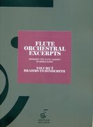 Flute Orchestral Excerpts II (Brahms To Hindemith) : For Flute Quartet / arr. by Marko Zupan.