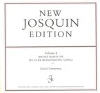 Masses Based On Secular Monophonic Songs, Vol. 2 / edited by Jesse Rodin.