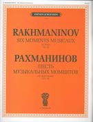 Six Moments Musicaux, Op. 16 : For Piano.