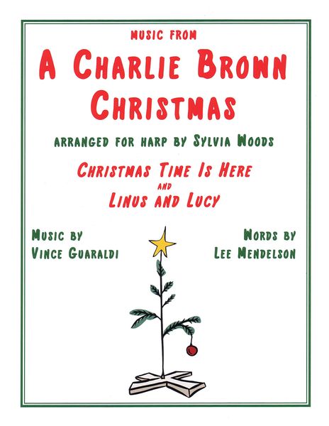 Music From A Charlie Brown Christmas : For Harp / arranged by Sylvia Woods.