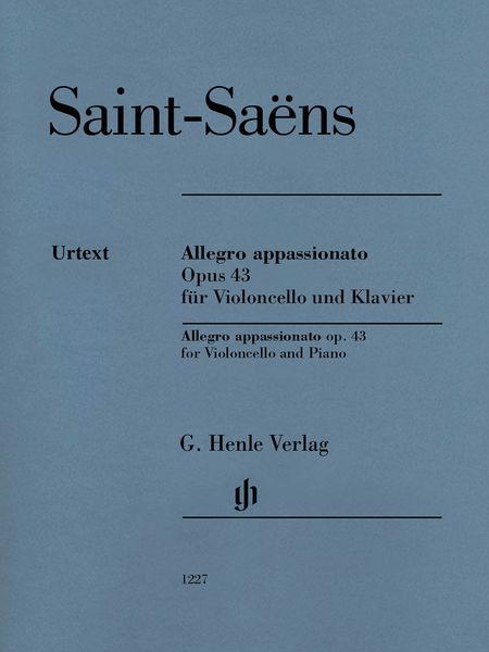 Allegro Appassionato, Op. 43 : Für Violoncello und Klavier / edited by Peter Jost.