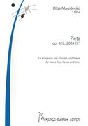 Pieta, Op. 81b : Für Klavier Zu Vier Händen und Sirene (2003).