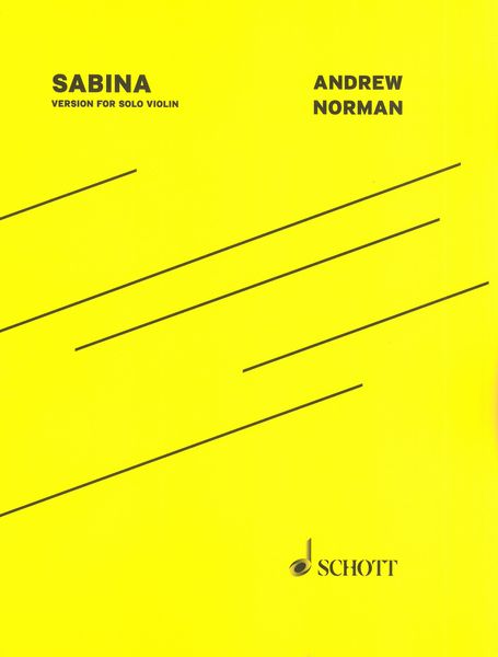 Sabina : Version For Solo Violin (2013).