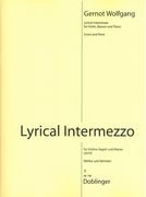 Lyrical Intermezzo : For Violin, Bassoon and Piano (2010).