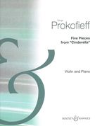 Five Pieces From Cinderella : For Violin and Piano.