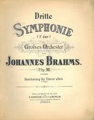 Dritte Symphonie (F Dur), Op. 90 : Für Grosses Orchester - bearbeitung Für Clavier Allein.