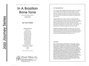 In A Brazilian Bone Tone : For Jazz Band - Score Only.