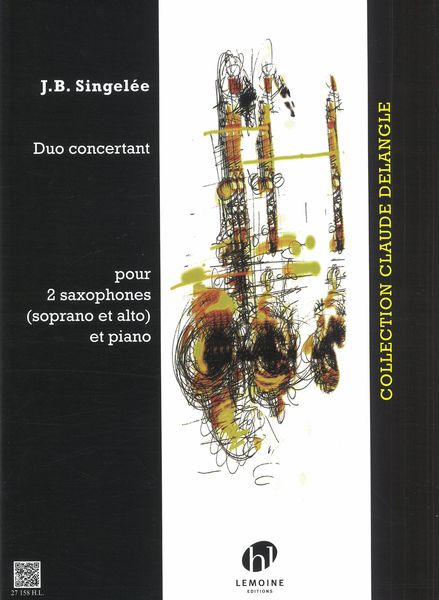 Duo Concert, Op. 55 : Pour 2 Saxophones et Piano.