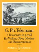 7. Triosonate In G-Moll, TWV 42:G14 : Für Violine, Oboe und BC.