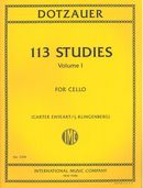 113 Studies, Vol. 1 : For Cello / edited by J. Klingenberg and Carter Enyeart.