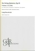 Six String Quintets, Op. 10, Vol. 2 : G.266 / edited by Alejandro Garri.