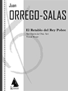 El Retablo Del Rey Pobre, Op. 27 : An Opera In One Act.