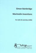 Marimolin Inventions : For Violin and Marimba (1990).