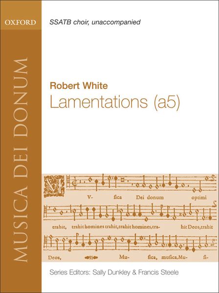 Lamentations A5 : For Mixed Choir Unaccompanied.