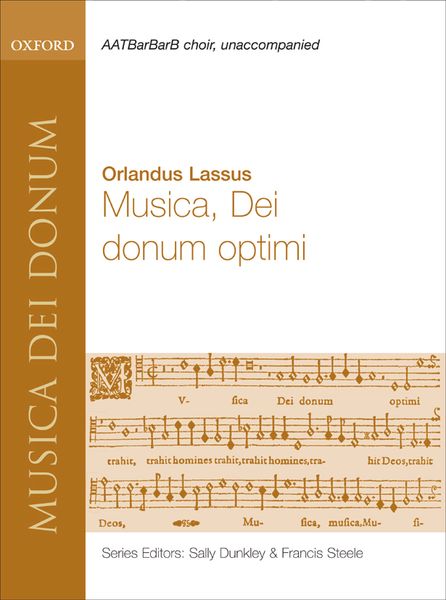 Musica, Dei Donum Optimi : For Mixed Choir Unaccompanied.
