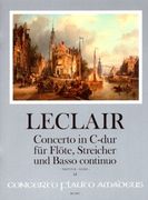 Concerto In C Major Op. 7/3 : For Flute, Strings and BC. Set Of Parts: 3/3/2/3.