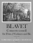 Concerto In A Minor : For Flute, Two Violins and BC - Set Of Parts: 3/3/3.