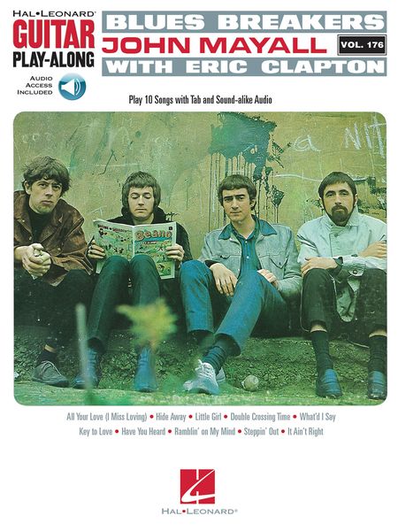 John Mayall and The Blues Breakers With Eric Clapton : Play 10 Songs With Tab and Sound-Alike Audio.